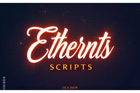 Ethereal Scripts NFT collection, elegant digital calligraphy on a blockchain background
