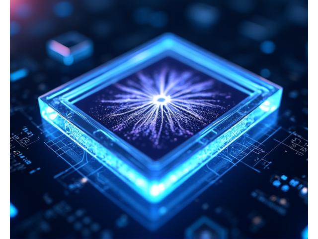 Digital calligraphy art depicted within a glowing NFT frame on a futuristic display.