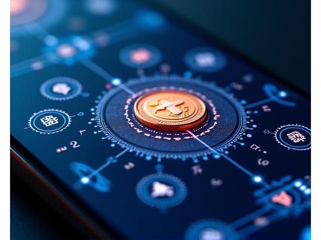 A stylized digital wallet showing TRX cryptocurrency with an artistic overlay, representing secure transfers.